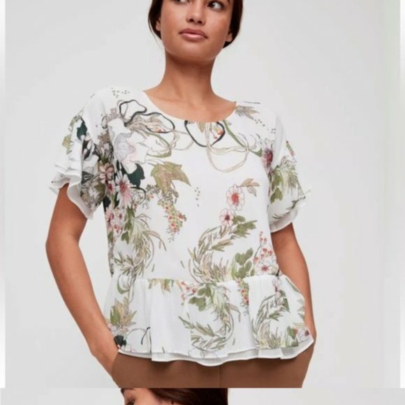 Aritzia Little Moon Kiara shirt, size S - Picture 2 of 5